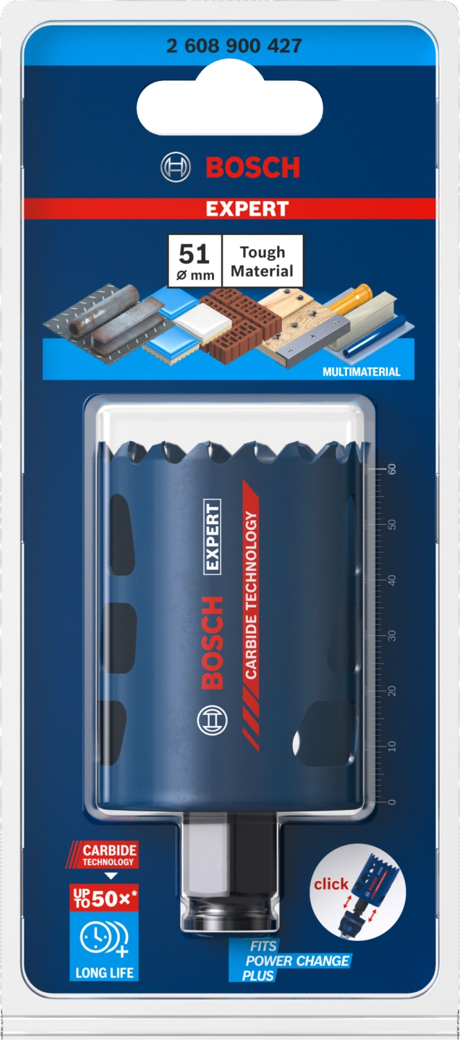 Bosch 2608900427 EXPERT Power-Change gatzaag Tough Material - 51mm-image