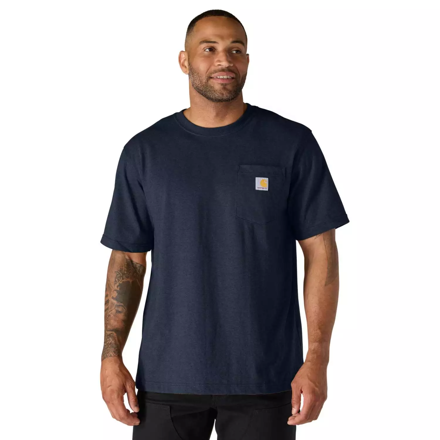 Carhartt M Dearborn Relaxed pocket T-Shirt - blauw - XL-image