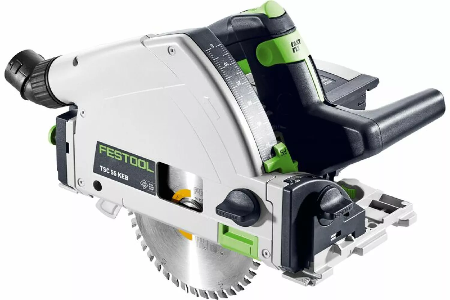 Festool TSC 55 KEB-Basic 18V Li-Ion accu Invalcirkelzaag in systainer - met 2x 5,0Ah accu-image