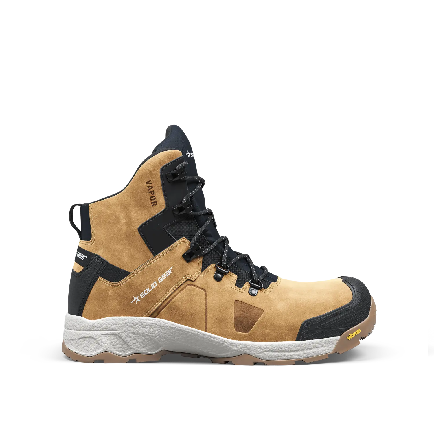Solid Gear Vapor 3 DSRT - Chaussure de travail mi-haute - Marron - Haute