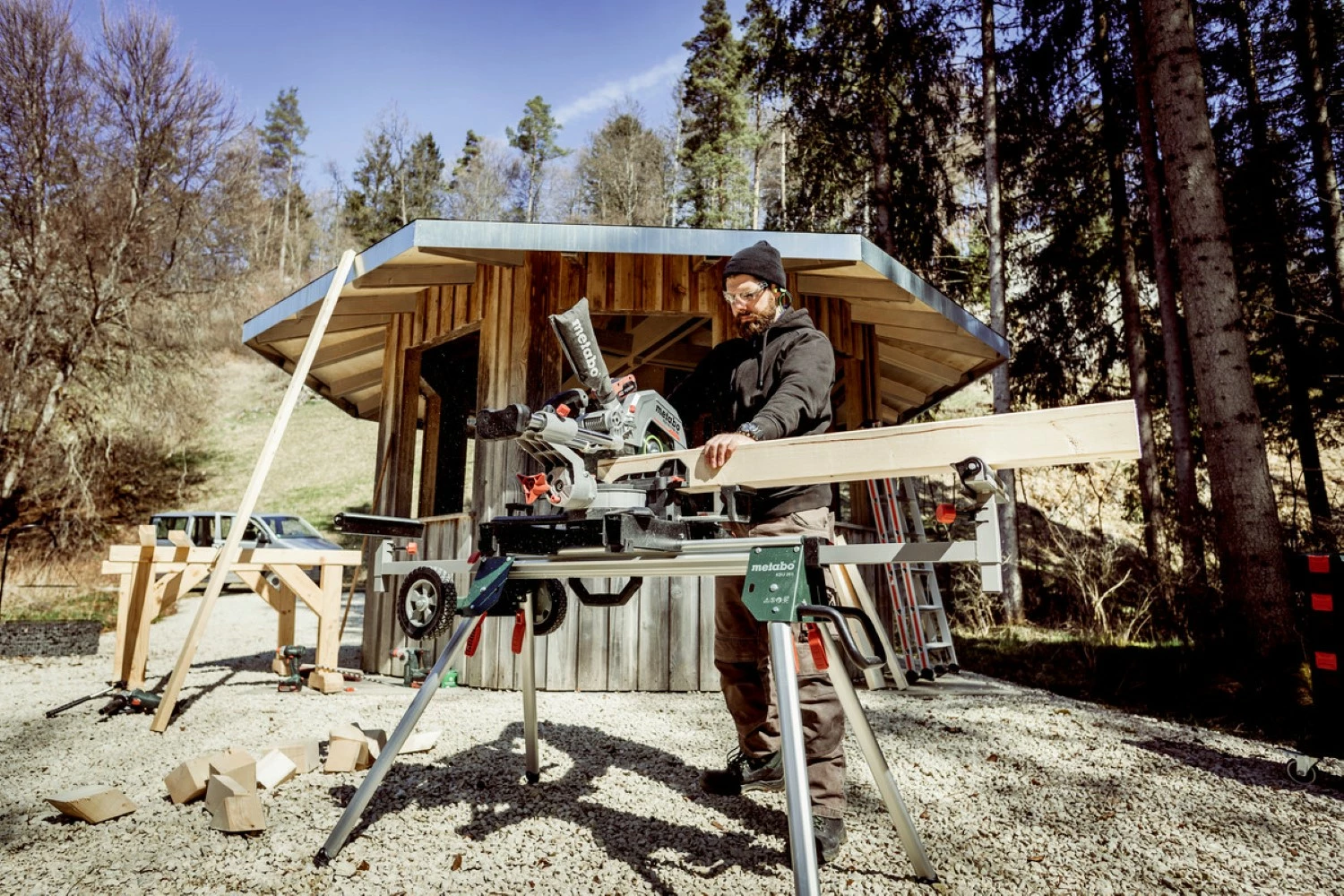Metabo KGS 18 LTX BL 305 LiHD Accu afkortzaag body - 305 x 30mm-image