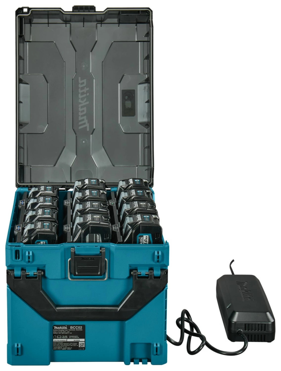 Makita BCC02 XGT Oplaadbox voor max 12 accu's (t/m BL4040F)-image