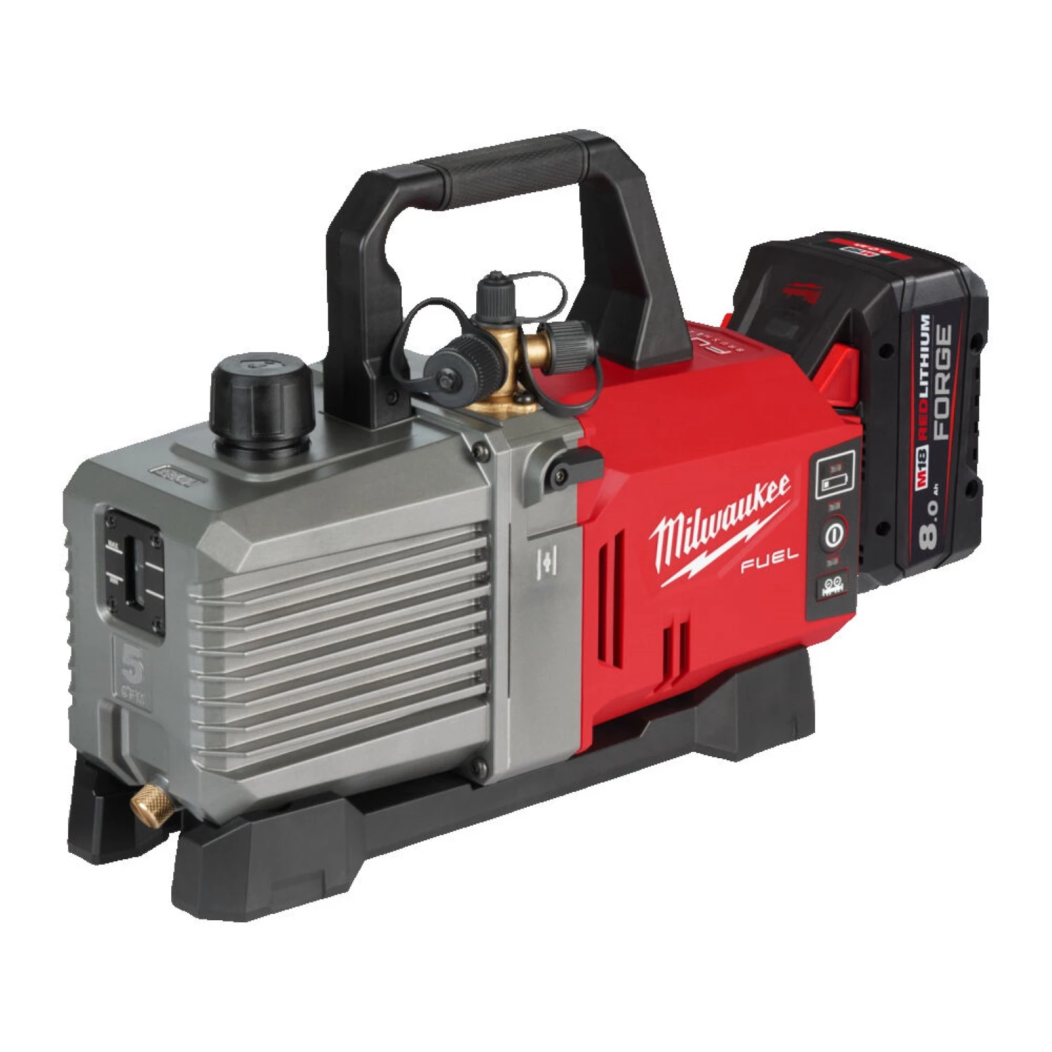 Milwaukee M18 FVP5-801 18 V Li-ion Pompe à vide sans fil (1 batterie 8,0 Ah)-image