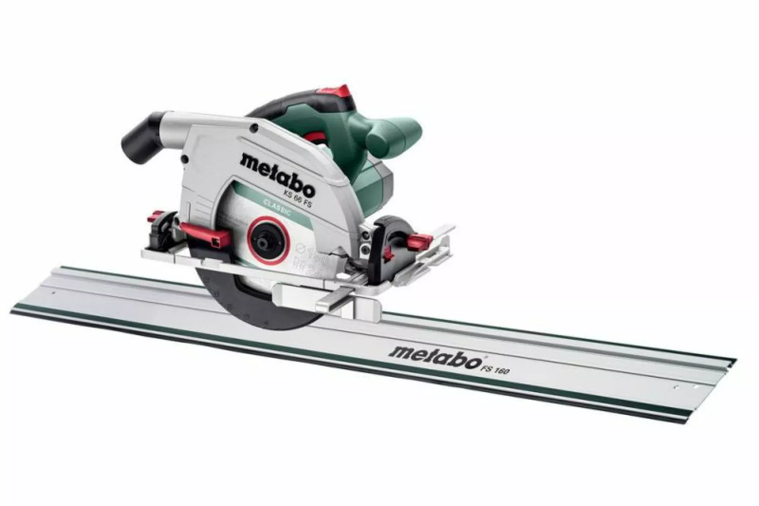 Metabo KS 66 FS - Scie circulaire avec rail de guidage - 1500W - 190mm-image