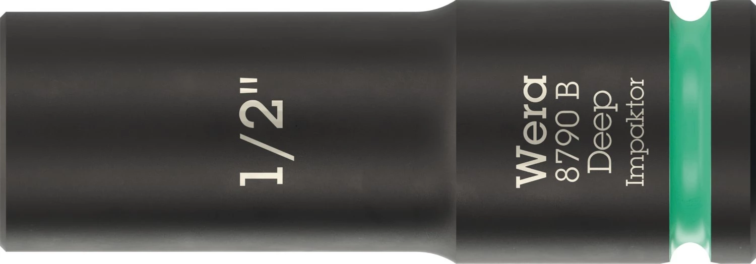 Wera 05005568001 8790 B Impaktor Deep Longue douille à choc - 1/2« - hexagonale - 63 mm-image