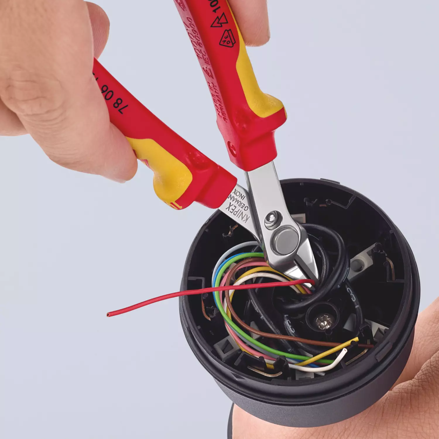 Knipex 78 06 125 Electronic Super Knips VDE Zijkniptang - 125 mm-image