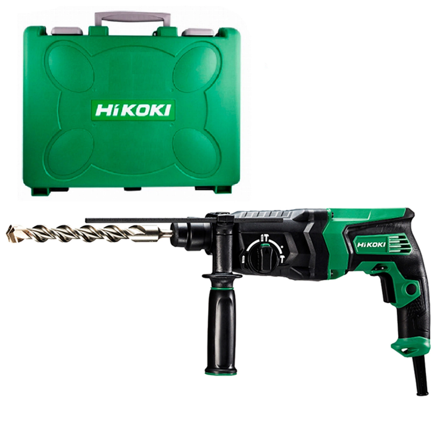 HiKOKI DH26PC2WSZ - Marteau perforateur SDS-plus dans coffret - 26mm - 830W - 2,9J-image