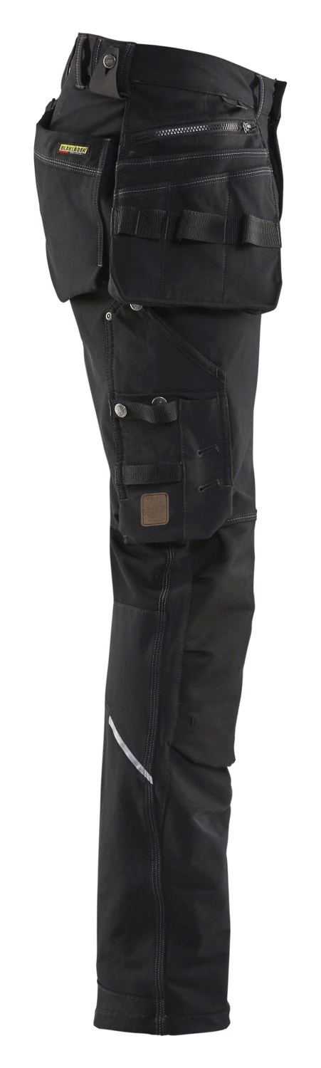 Blåkläder X1900 Pantalon de travail 4 directions stretch 1998 - noir - taille 44 (XS)-image