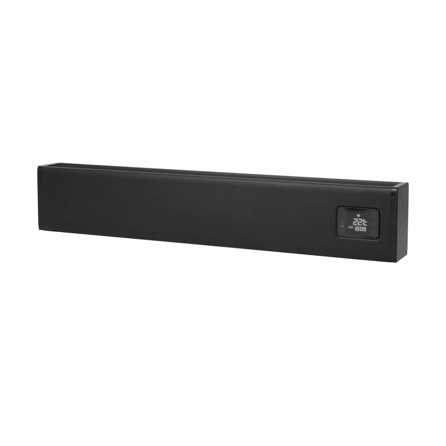 EUROM Alutherm Baseboard 1500 Wi-Fi Black Convectorkachel - 1500W - 60m3-image