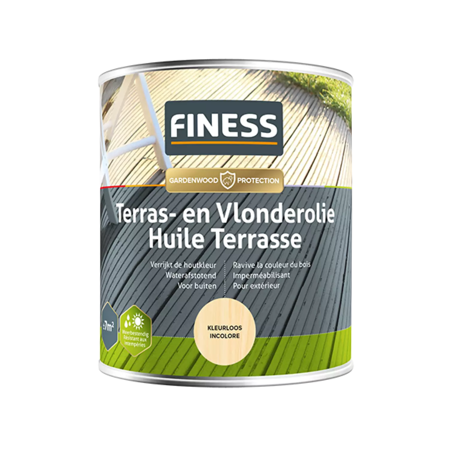 Finess Terras- en vlonderolie - Kleurloos - 2,5L-image