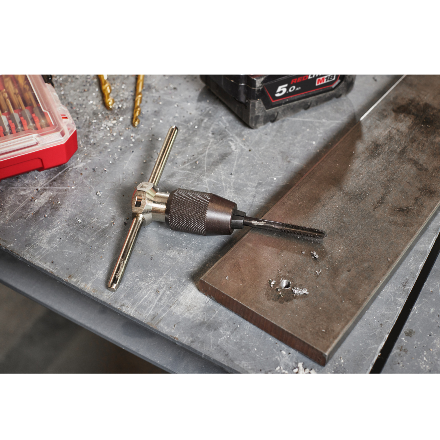 Milwaukee 4932498720 Jeu de 17 tarauds et fraises-image