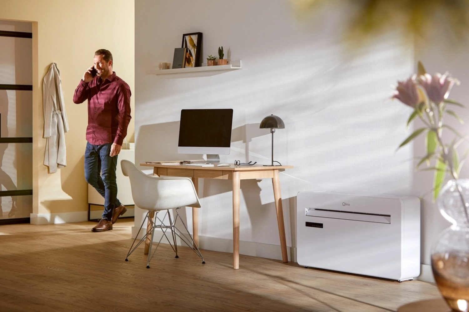 Qlima WDH 229 PTC Monoblock airco koeling en verwarming - 2930W - wit-image