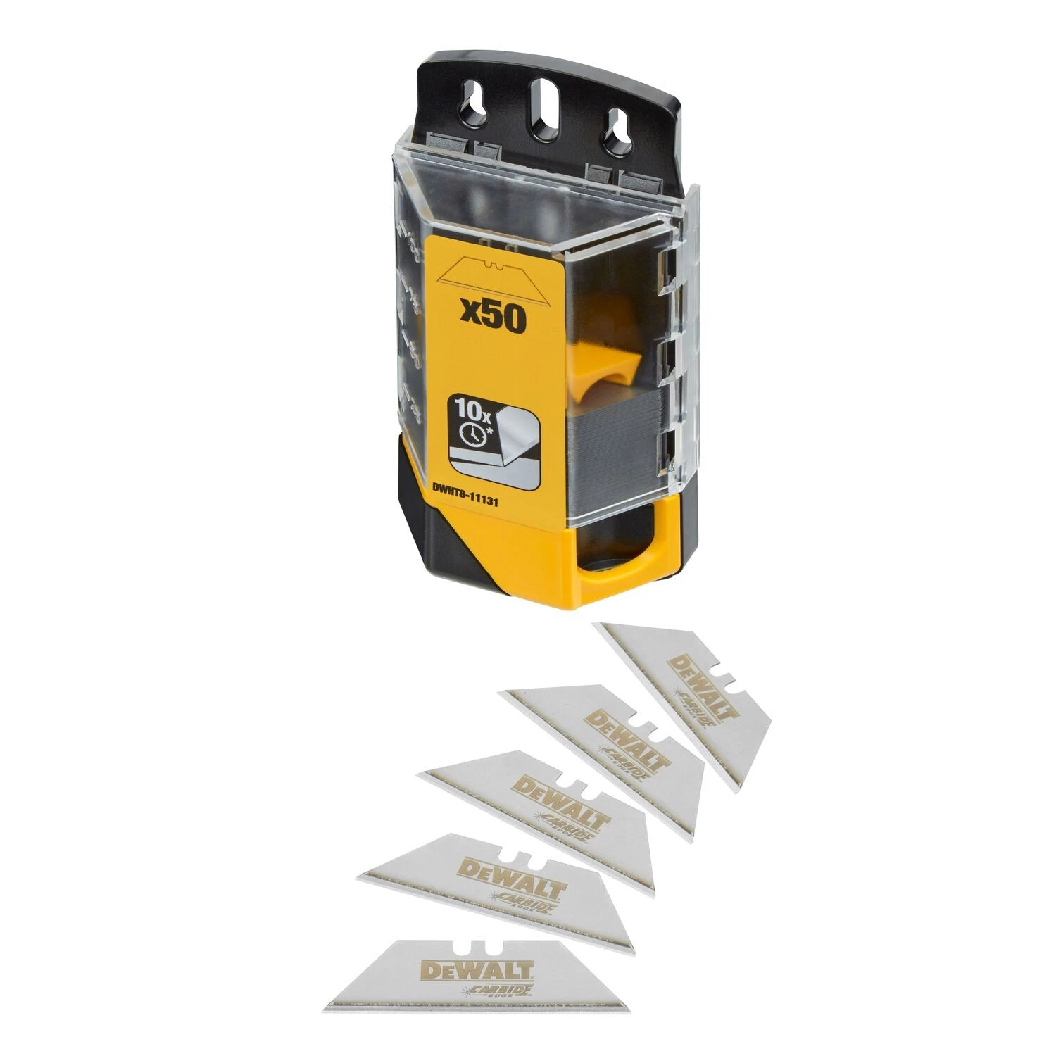 DeWALT DWHT8-11131 Lame de rechange en carbure - 20 mm (50 pièces)-image