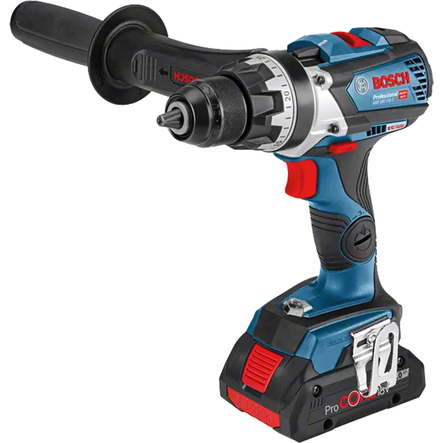 Bosch GSR18V-110 Jeu de visseuses sans fil Li-ion 18V (batterie 3x 4Ah) en L-Boxx - 110Nm-image