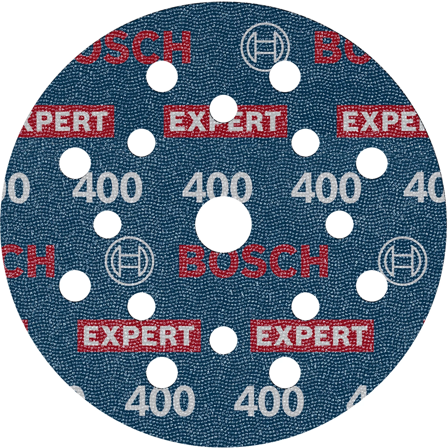 Bosch 2608902406 EXPERT Disque abrasif O780 avec support film - 125 mm - K400 (6 pièces)-image
