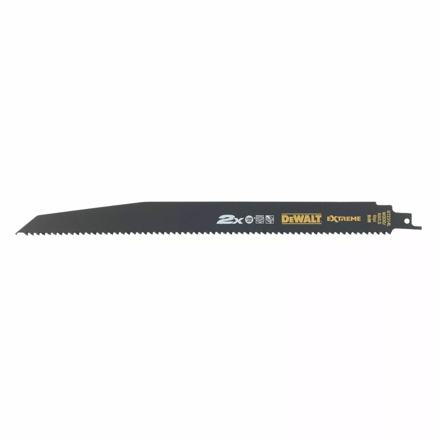 DeWALT DT2314L lame de scie réciproque - 305 x 4,2 mm - bois avec ongles (5e)-image