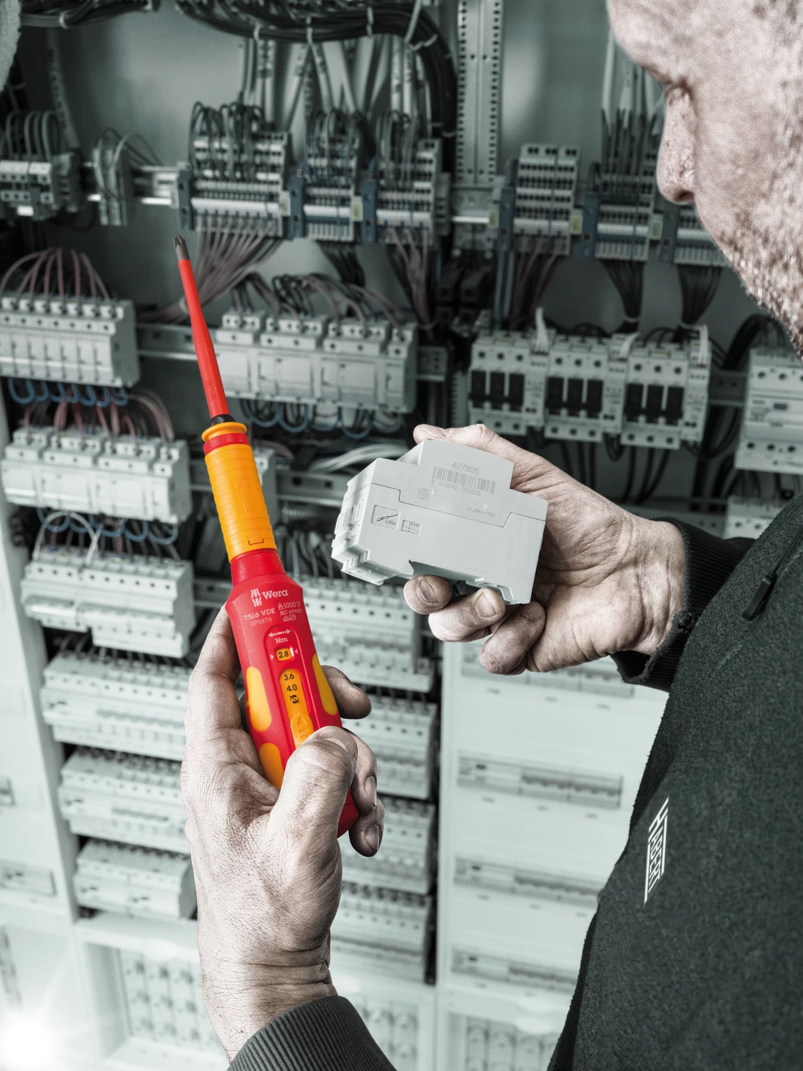 Wera 05075876001 7516 VDE Kraftform Safe-Torque Speed Draaimomentschroevendraaier - 2,4-4,0 Nm-image