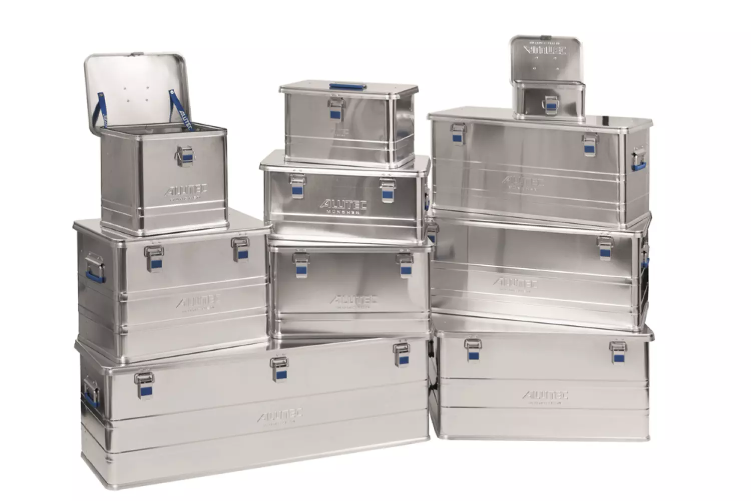 Alutec ALU12157 Aluminium kist - 58,5 x 78,2 x 39,8 cm-image