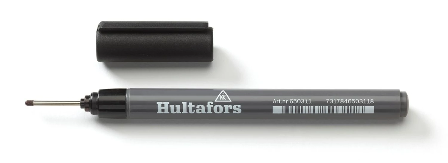 Hultafors HIDHM B Markeerstift voor diepe gaten - Zwart-image