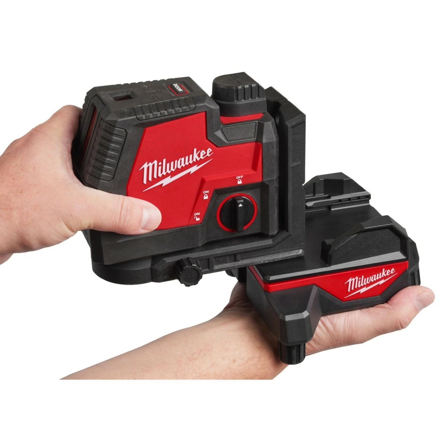 Milwaukee WLB-C Pied d'alignement laser sans fil-image