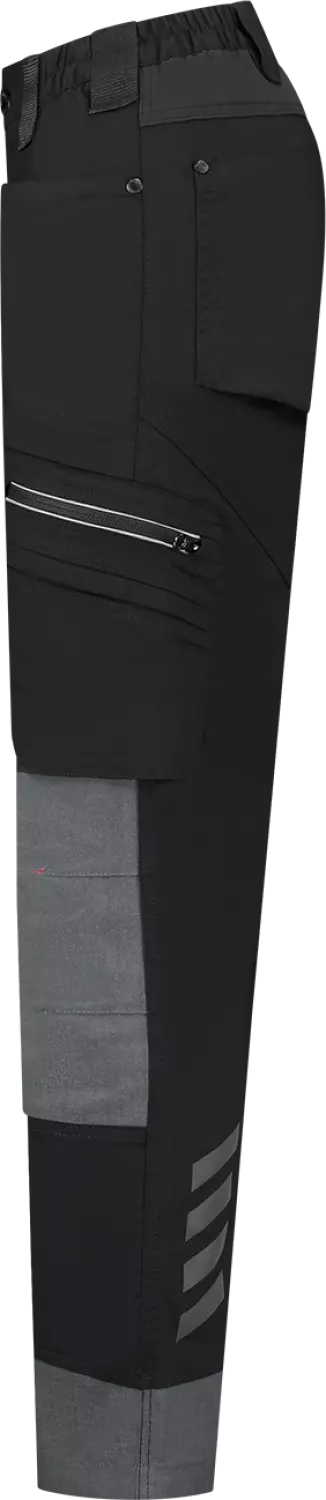 Workman 90651 STRETCH Worker Pantalon de travail P2S Femme - Noir - Taille 36 (28/31)-image
