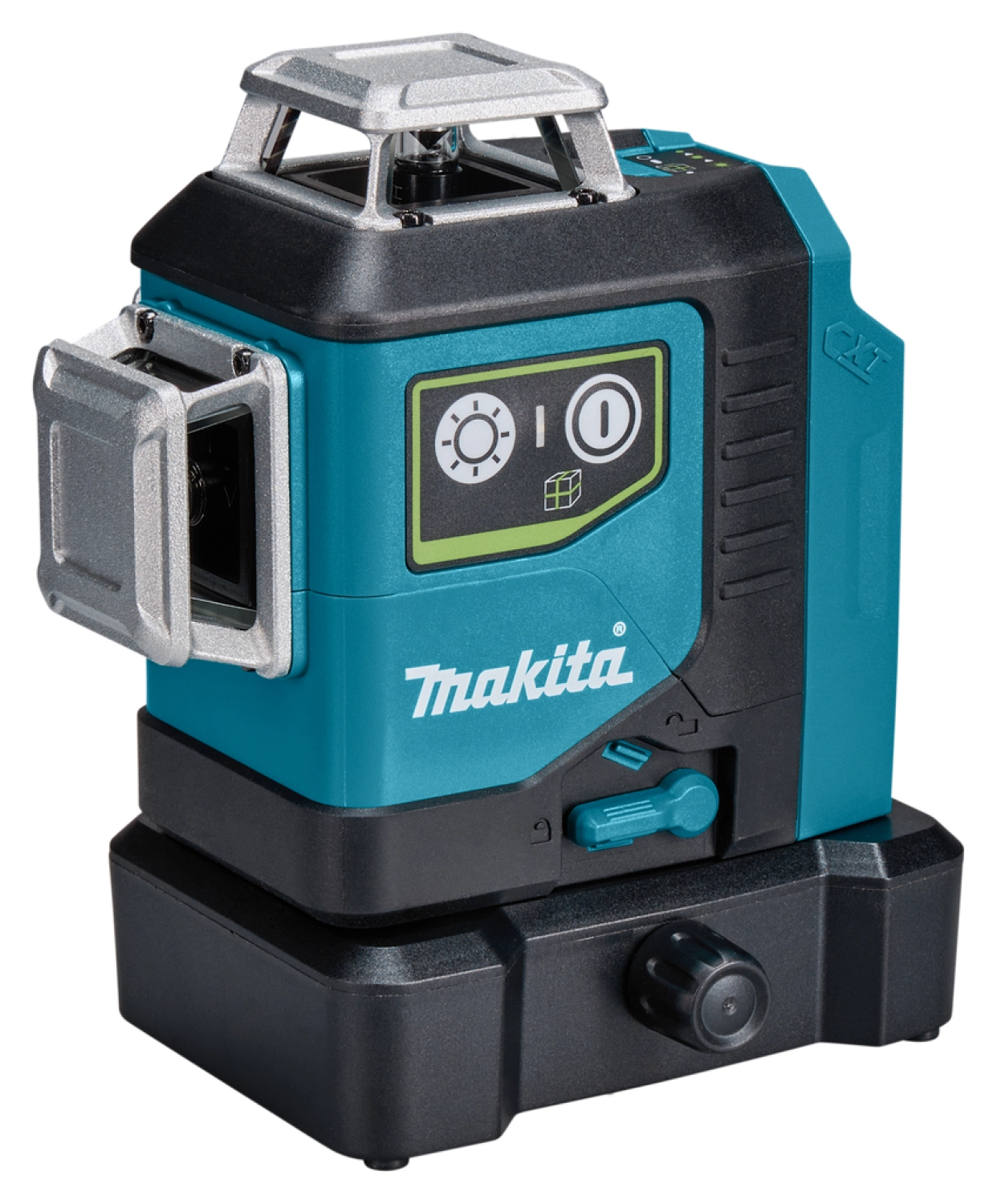 Makita SK700GDX 12V Max Li-Ion accu kruislijnlaser set (1x 4.0Ah) in tas - zelfnivellerend - groen 3x360° - 35m-image