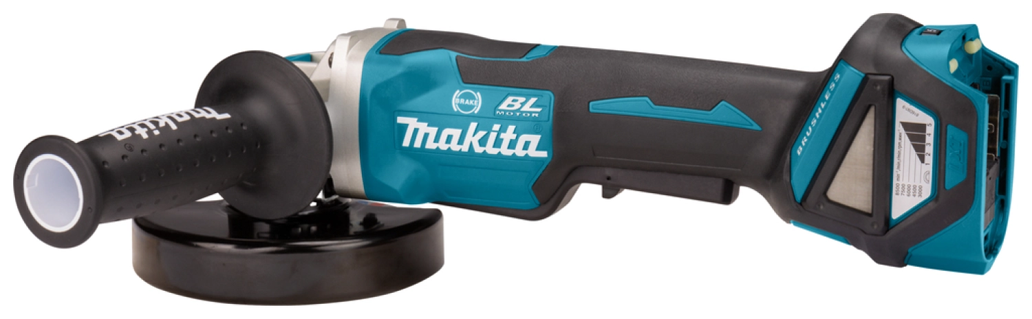 Makita DGA519ZJ 18V Li-Ion Accu haakse slijper body in Mbox - X-Lock - 125mm - koolborstelloos-image