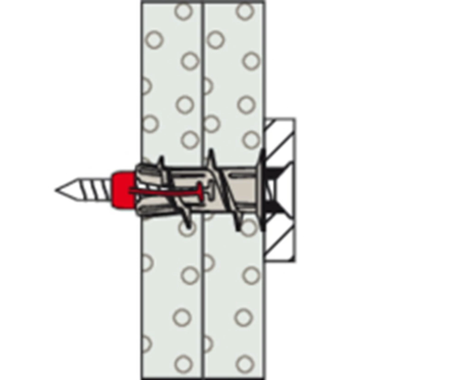Fischer 545678 DuoBlade S zelfborende gipsplaatplug met schroef (20st)-image