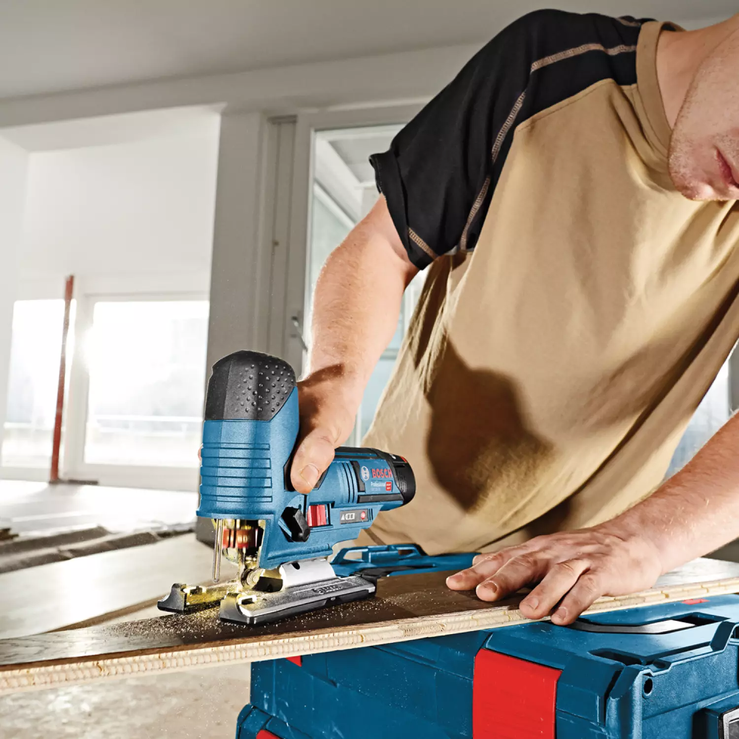 Bosch GST 12V-70 12V Li-Ion Accu decoupeerzaag body - T-greep - variabel-image