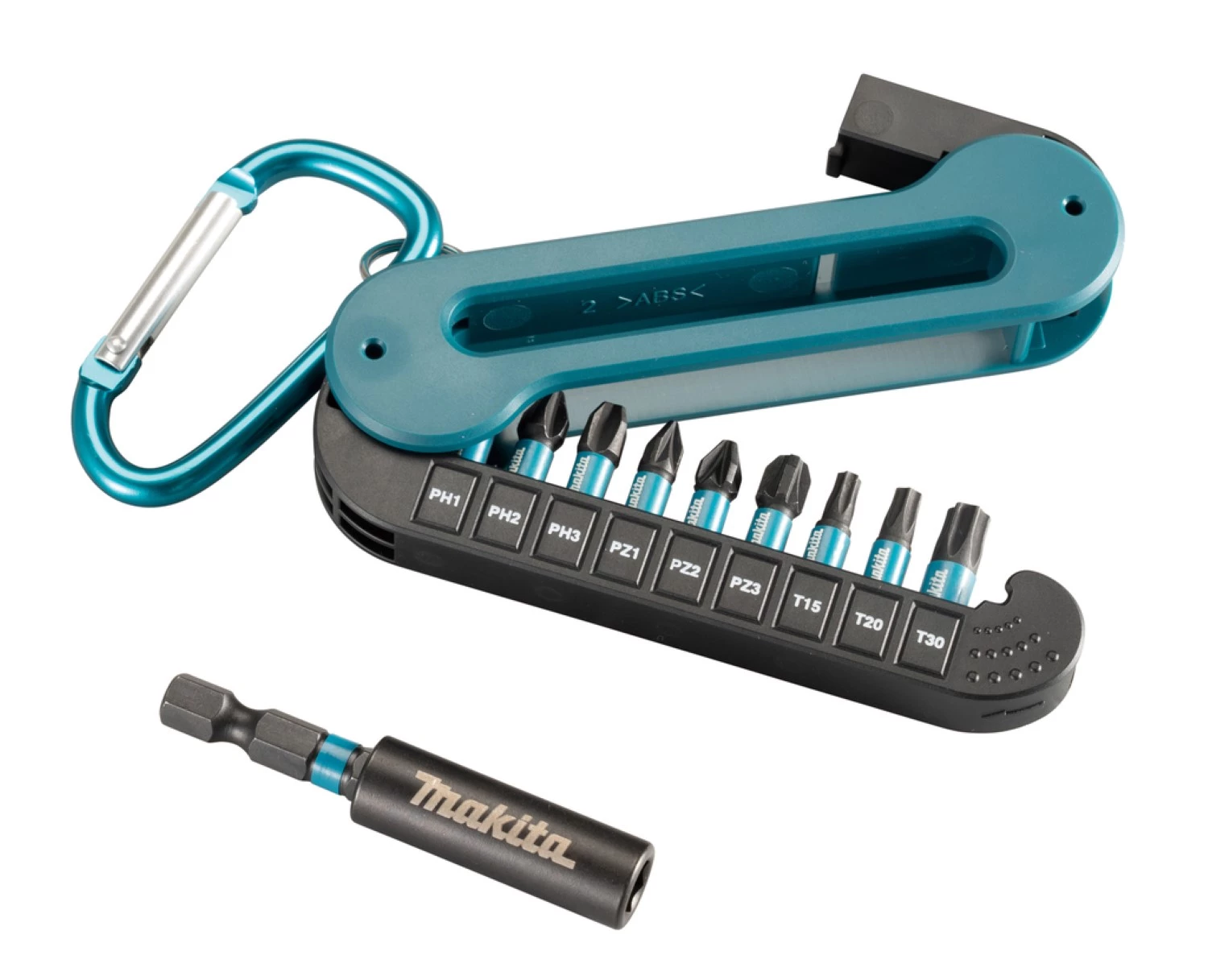 Makita E-12005 10-delige Slagschroefbitset - Impact Black-image