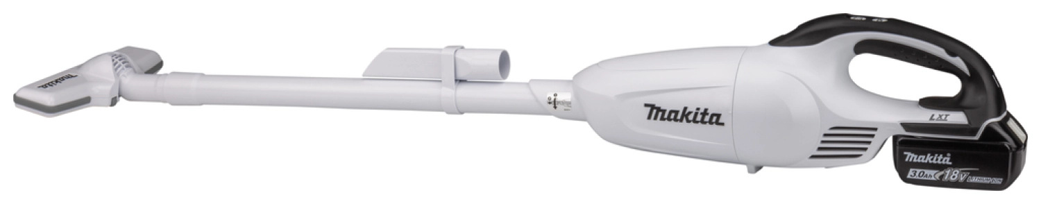Makita DCL181SYWX 18V Li-Ion aspirateur à manche sans fil blanc set (1x1.5Ah) - 0.65L-image