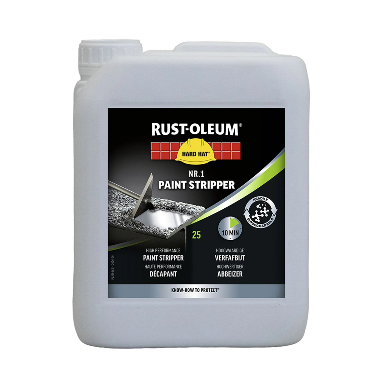 Rust-Oleum Verfafbijt - transparant - 5L