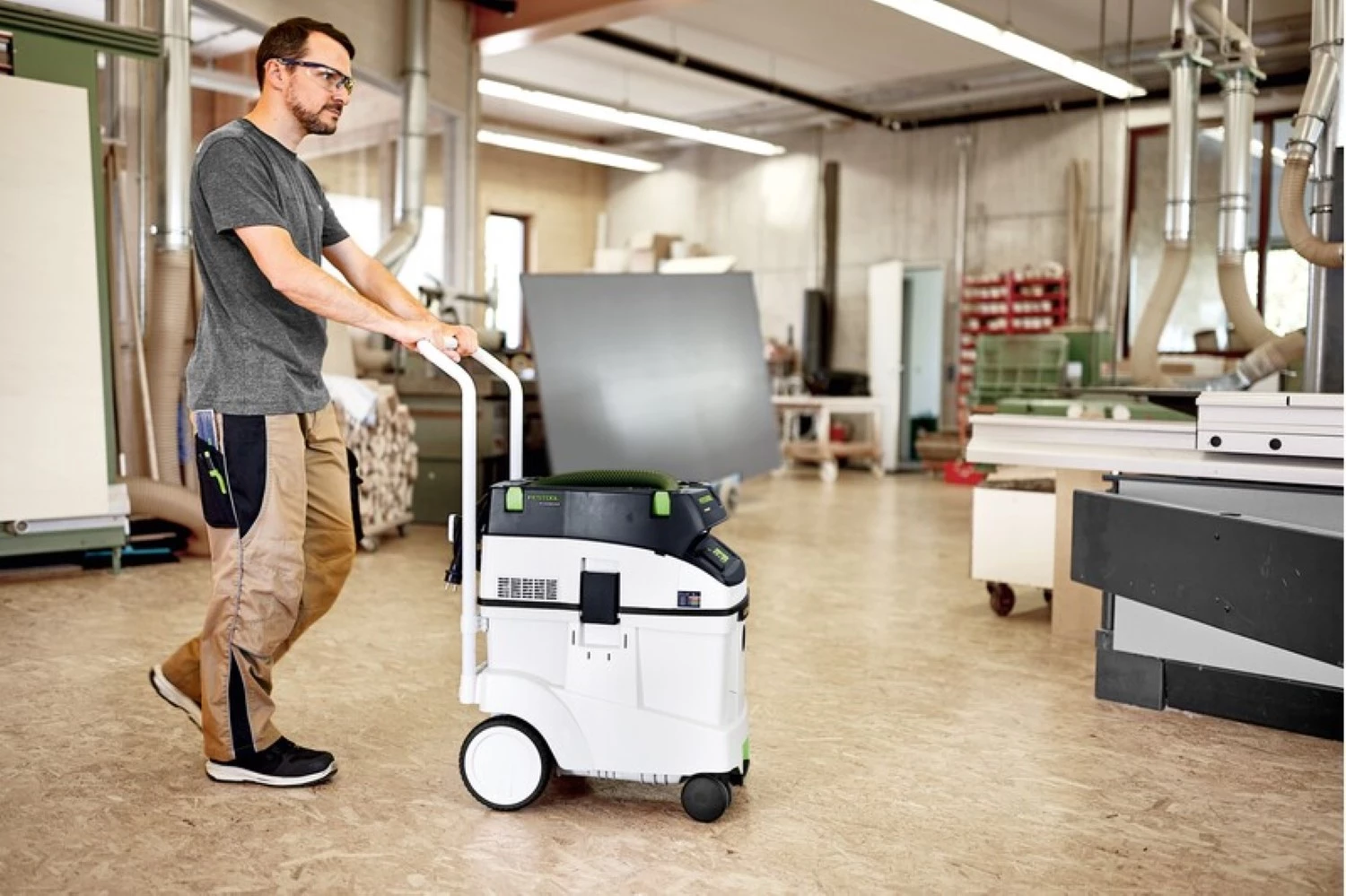 Festool CTM 48 EI AC Bouwstofzuiger - 1200W - klasse M - 48L-image