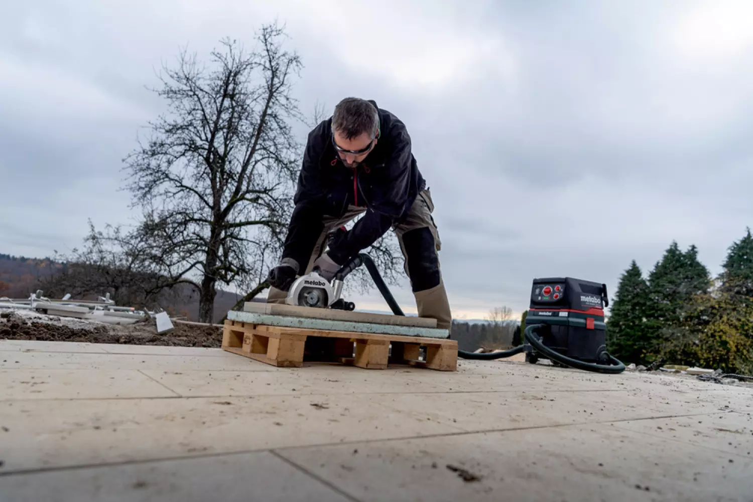 Metabo WVB 18 LTX BL 15-125 18V Quick Li-Ion accu haakse slijper body in Metabox - 125mm-image