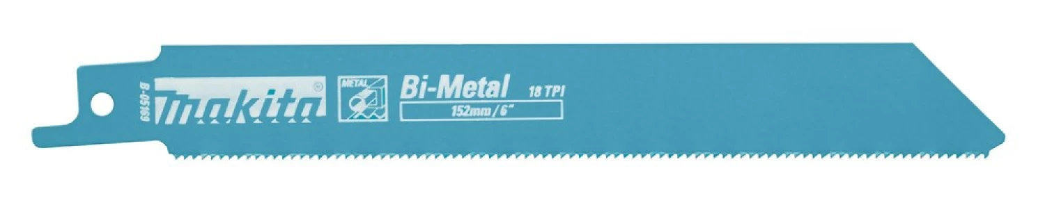 Makita B-05169 Reciprozaagbladen - 152 x 1,4mm - Metaal (5st)-image
