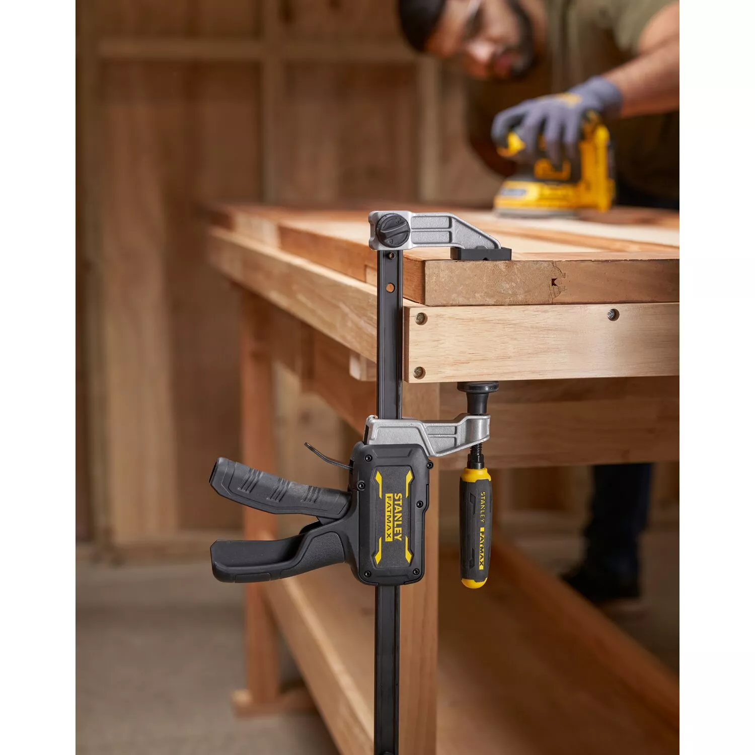 Stanley FMHT83007-0 Hybrid Eenhands Lijmklem - 450mm-image