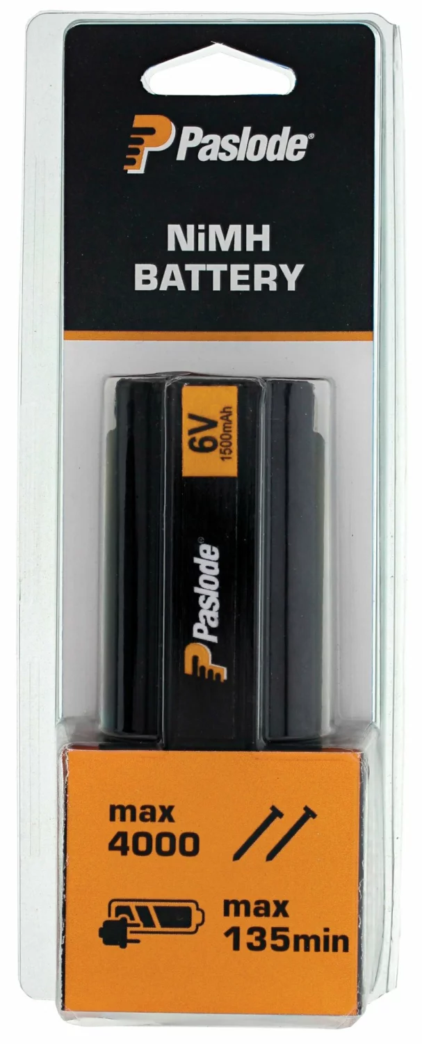 Paslode - batterie nimh 6 volt (ovale)-image