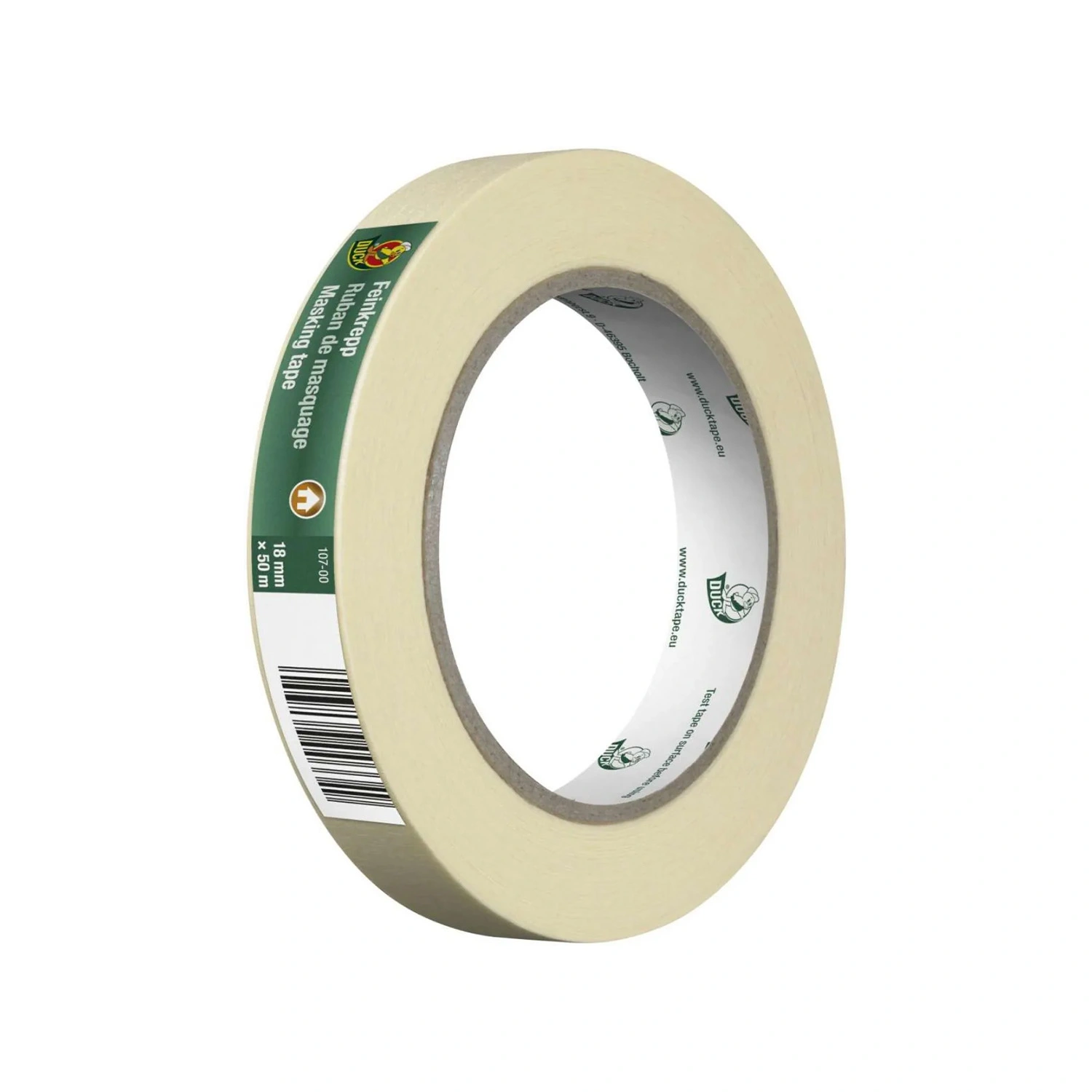 Duck Tape 107-01 Ruban de masquage - 24 mm x 50 m