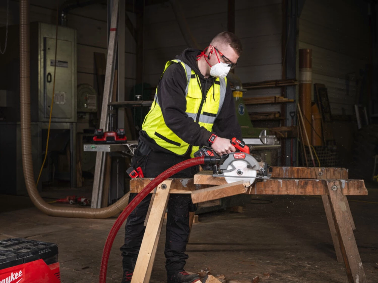 Milwaukee M18 FCS66GR3-0 18V Li-Ion accu cirkelzaag body - 190x30mm-image