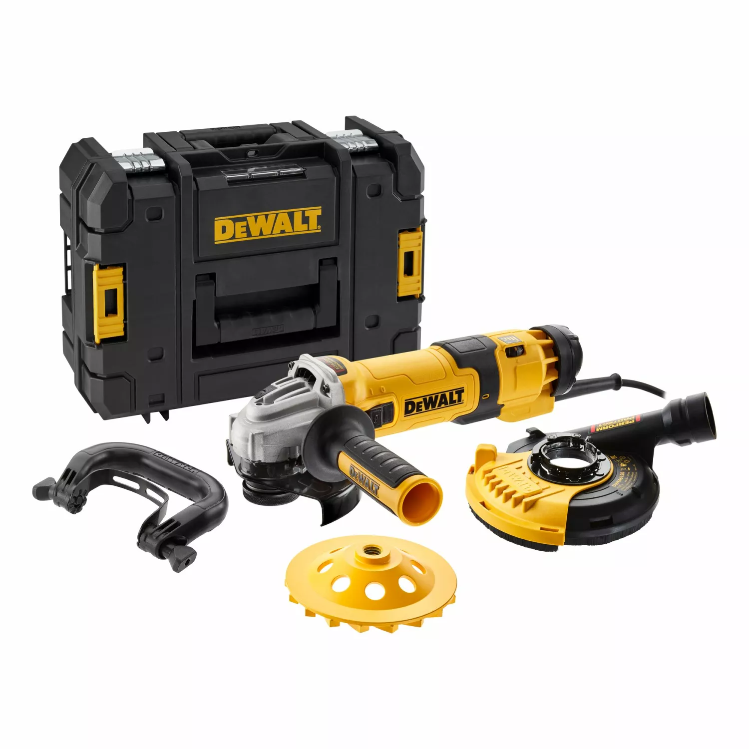 DeWALT DWE4257KT-QS Meuleuse d'angle - 1500W - M14 x 125mm-image