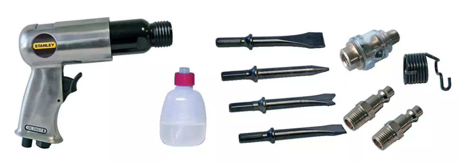 Stanley 160173XSTN Pneumatische hakhamer set in koffer - 12mm - 5J-image