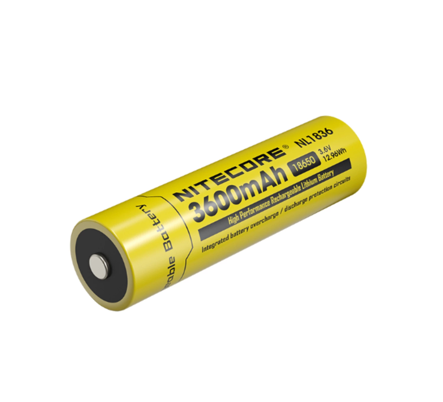 Nitecore NL1836 Oplaadbare 18650 Li-Ion batterij 3600mAh-image