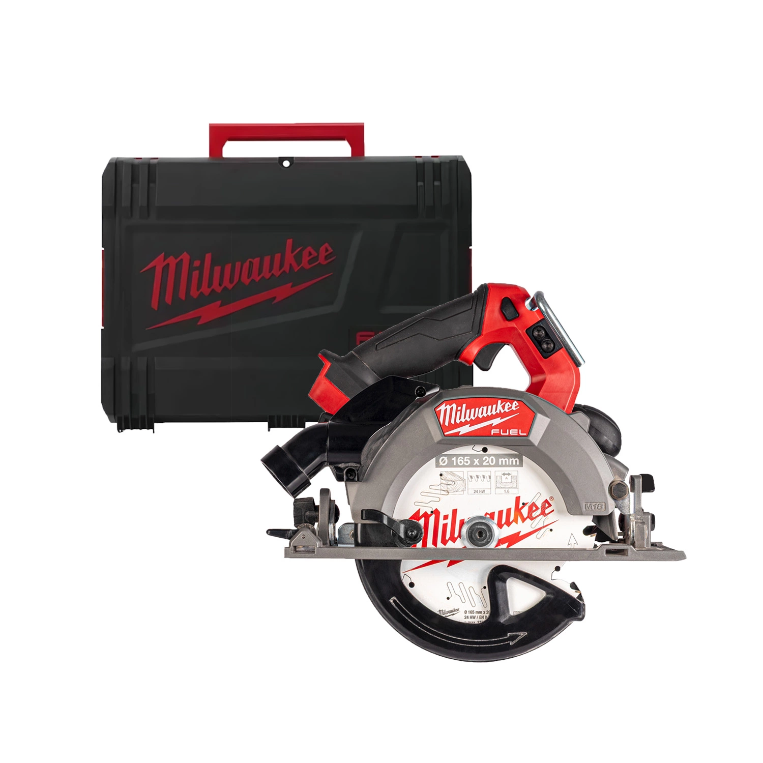 Milwaukee M18 FCSDC165-0C 18V Li-ion cirkelzaagmachine body in koffer - 165mm-image