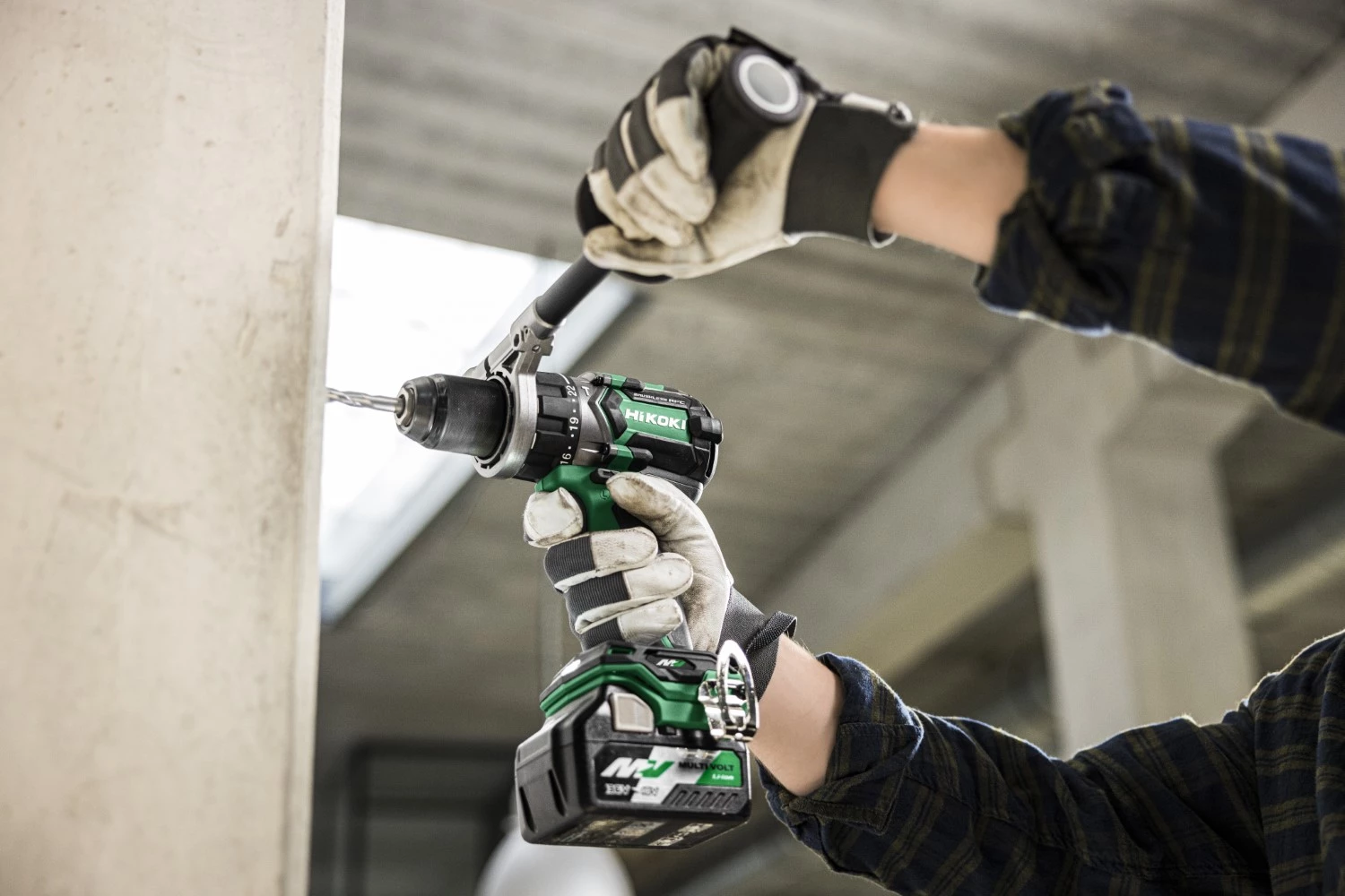 HiKOKI DV36DC W4Z Accu klop-boorschroefmachine - 36V - BL - 155Nm - MV - RFC-image