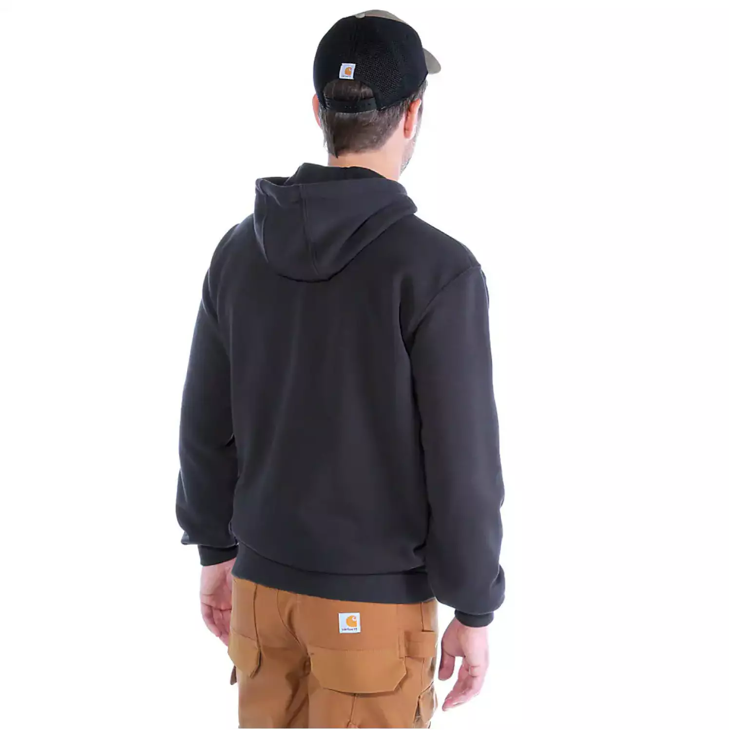 Carhartt 100074 Signature Logo Sweatshirt - Original Fit - Carbon Heather - S-image