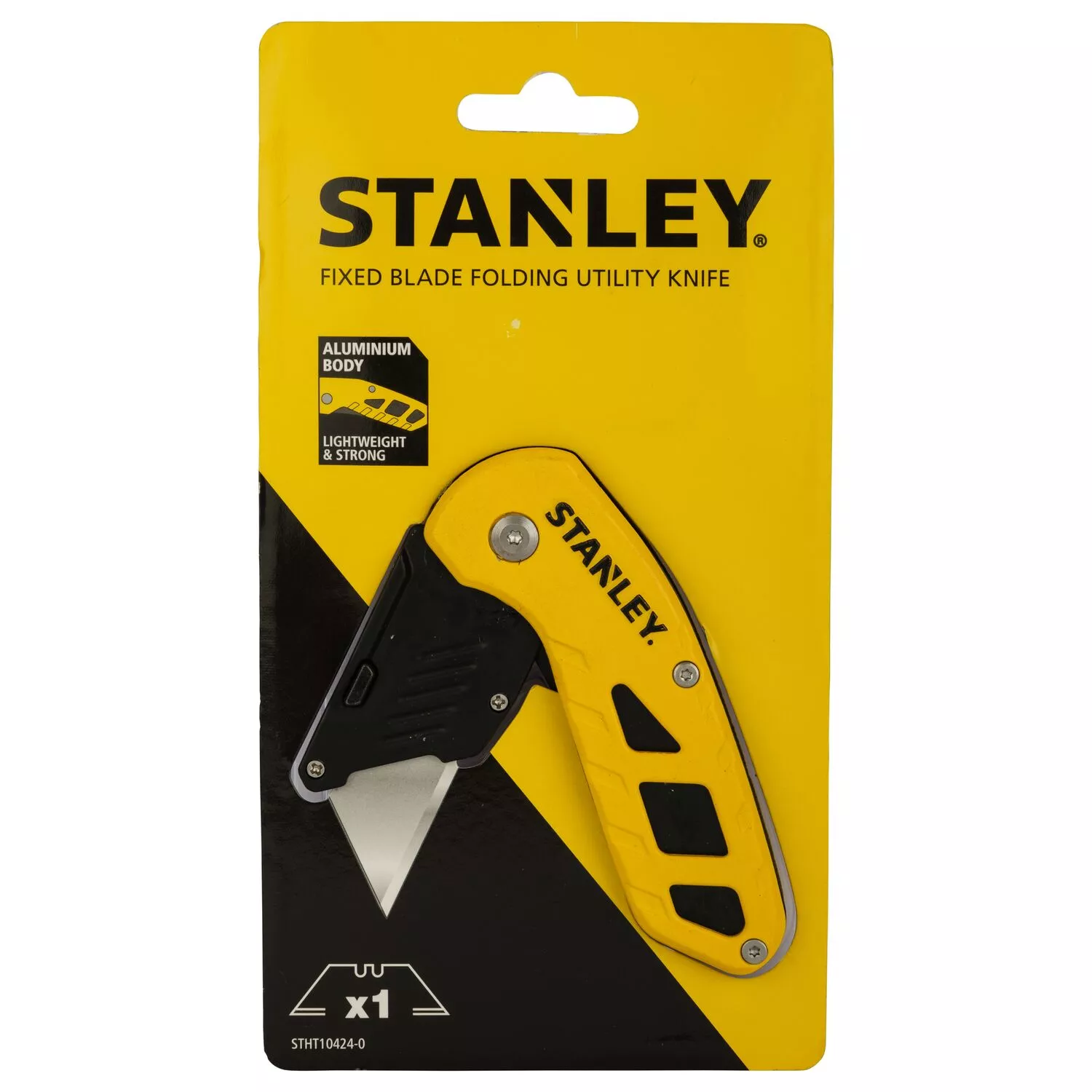 Stanley STHT10424-0 Couteau pliant à lame fixe - 140 mm-image