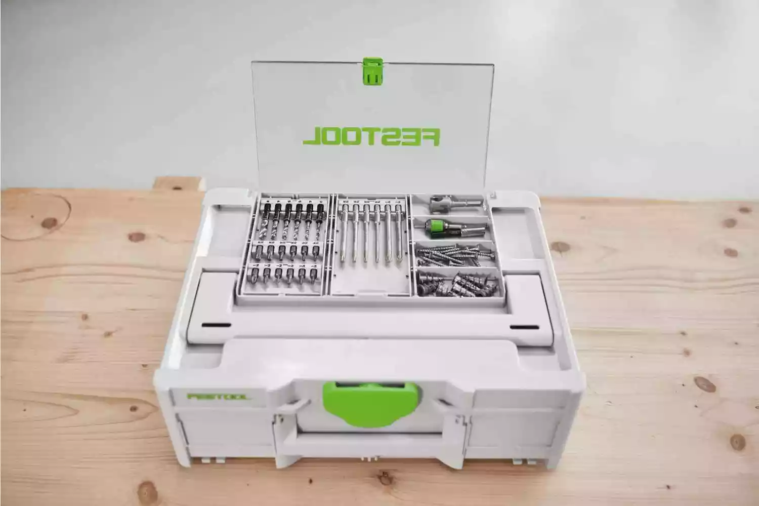 Festool BKS SYS3 D3-8 K CE/W - Coffret de forets hélicoïdaux-image