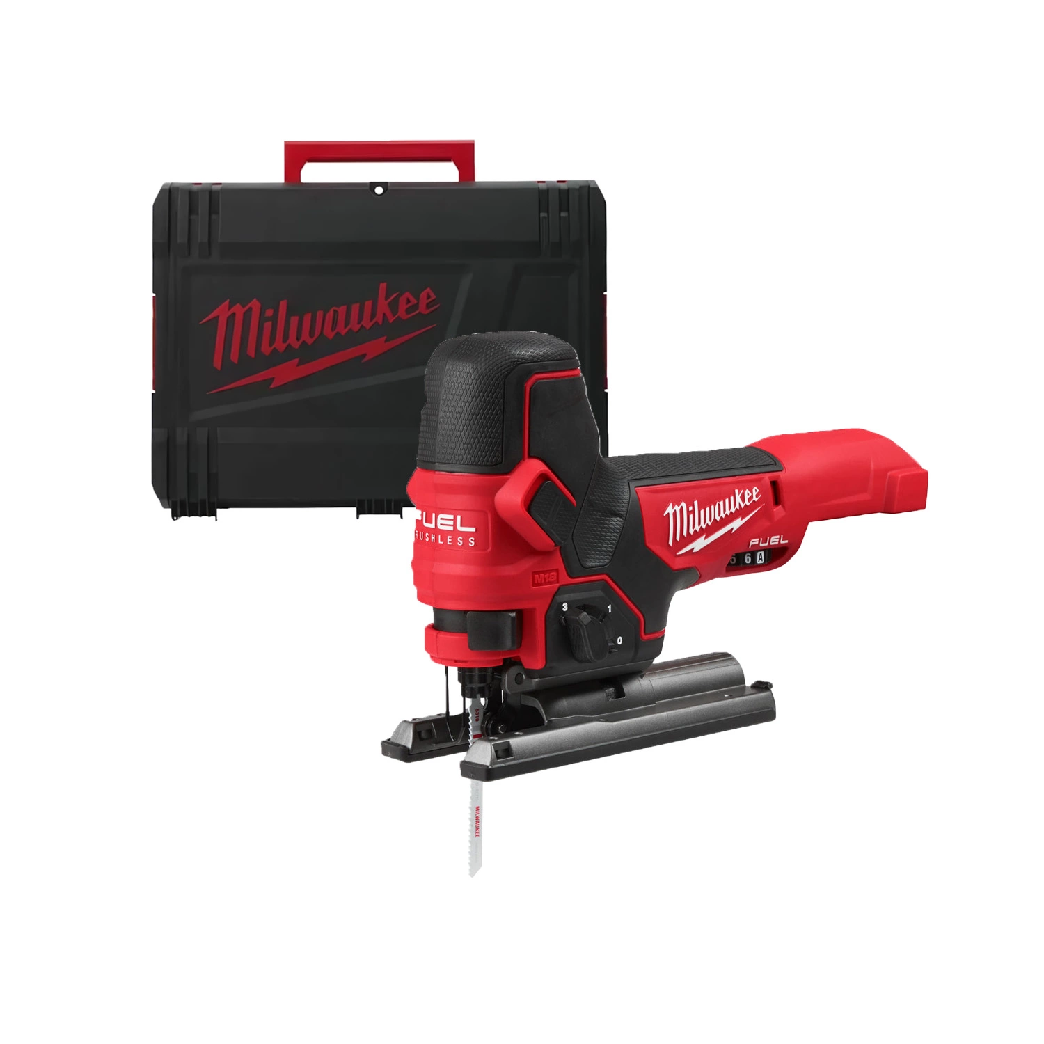 Milwaukee M18 FBJS-0X 18V Li-ion Scie sauteuse sans fil avec boîtier HD-image