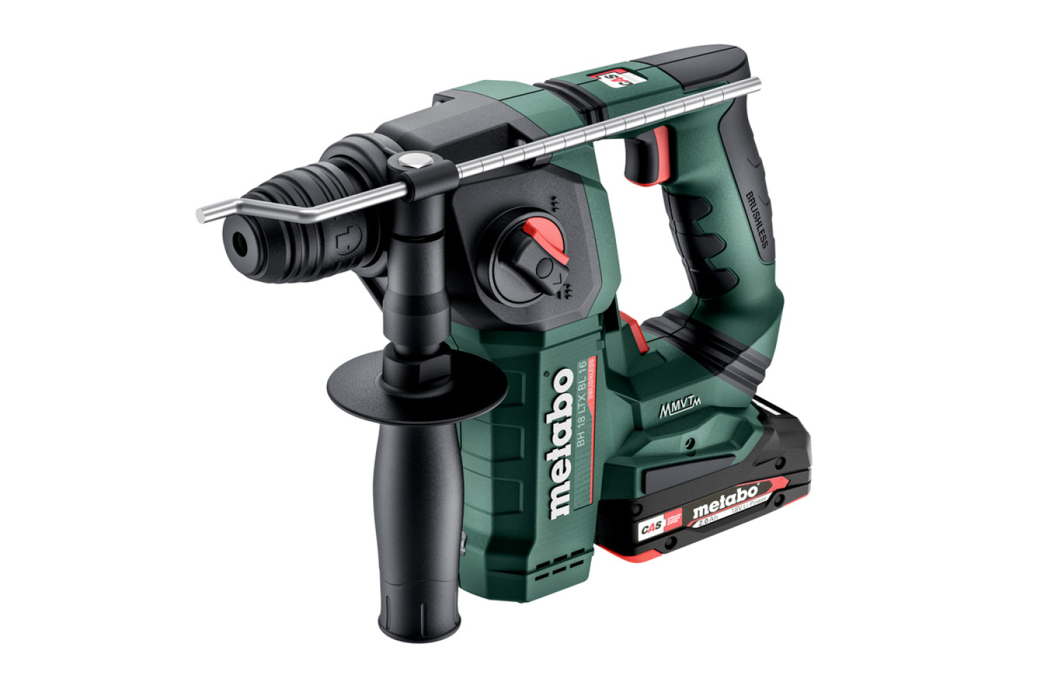 Metabo BH 18 LTX BL 16 18V Li-ion accu SDS-plus boorhamer set (2x 4.0Ah accu) in metaBOX - 1.3J-image