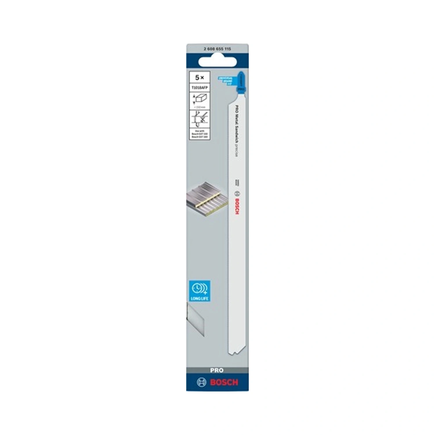 Multizaag MZBIM-T1018AFP Decoupeerzaagblad Sandwichpanelen - 5 stuks